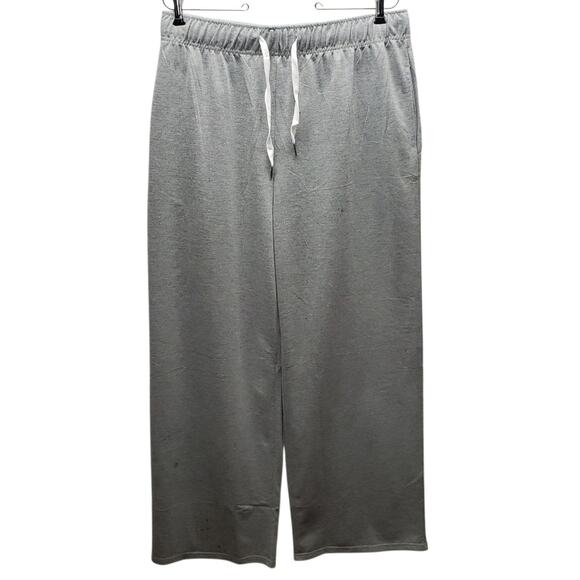 Witsmile Wide Leg Sweatpants Gray Rayon Blend Size XL Lounge & Streetwear - Picture 1 of 13